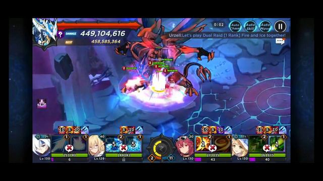 Grandchase world boss Phase 1 451 Million Damage Moar Chaser смотреть онлайн