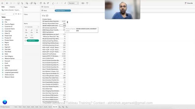Tableau Complete Data Visualization Tutorial using Questions and Answers Approach смотреть онлайн