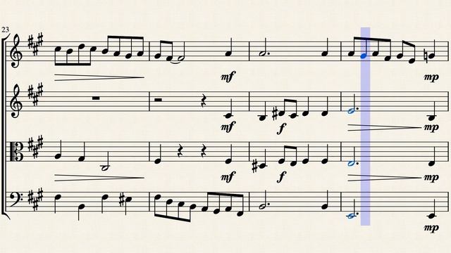 J. S. Bach: Bourrée II in A Major, arranged for string orchestra смотреть онлайн