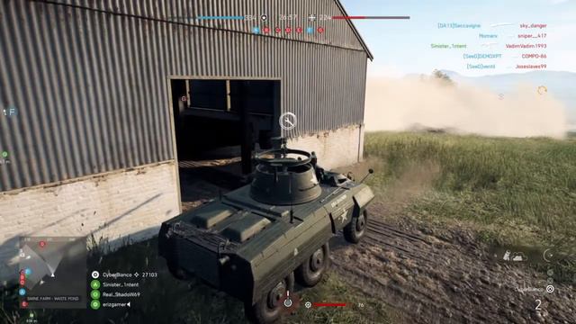 BFV Plays #4: M8 Greyhound vs German Tanks смотреть онлайн