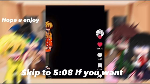 Kamaboko Squad React To Zenitsu || Cringe Lazy ||ZenNezu , TanKana смотреть онлайн