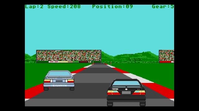 Touring Car Racer - Atari ST (1991) смотреть онлайн