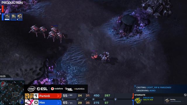 PartinG vs Has - PvP | IEM Katowice 2020 - Ro24 Group A | StarCraft 2 смотреть онлайн