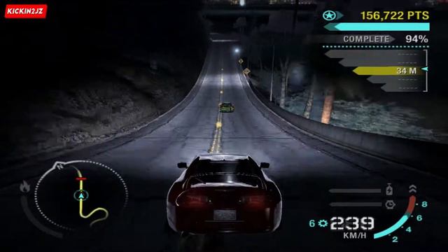 Need For Speed Carbon Initial D Everybody's Warming Kickin2JZ VS Kenji Canyon Battle смотреть онлайн