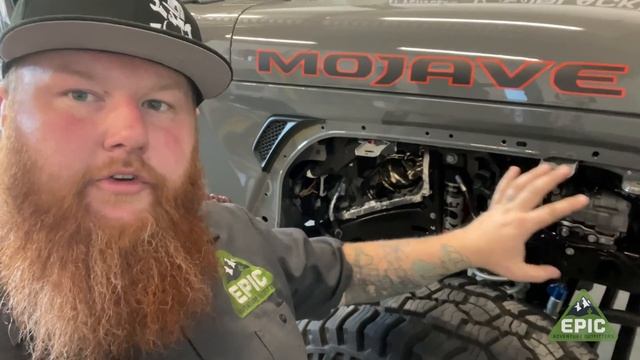 Jeep Gladiator Mojave American Adventure Lab Fender Upgrade - With Custom Paint! смотреть онлайн