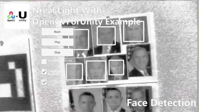 NrealLight with OpenCV for Unity Example смотреть онлайн