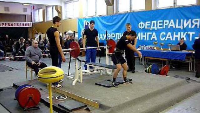 Соколов 125кг. Кубок Санкт-Петербурга 2009г. смотреть онлайн