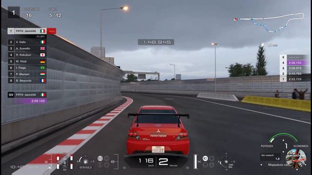 Gran Turismo 7 - World touring car 600 - Tokyo expressway - Mitsubishi Lancer Evolution IX MR GSR смотреть онлайн