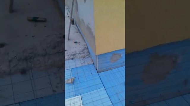 Утеплёная отмостка и цоколь дома.