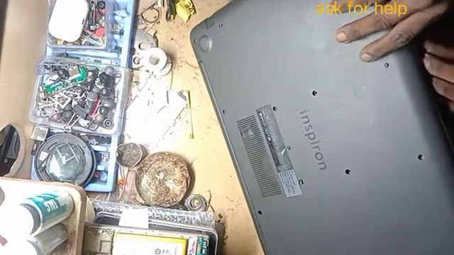 DELL Inspiron P66F assembly and dessembly how to remove RAM смотреть онлайн