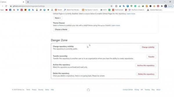How to Change Visibility on Github | Change Repository Visibility | Private Public Repository