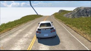BeamNG.Drive Mod : Nissan R35 GTR Spec-V (Crash test)