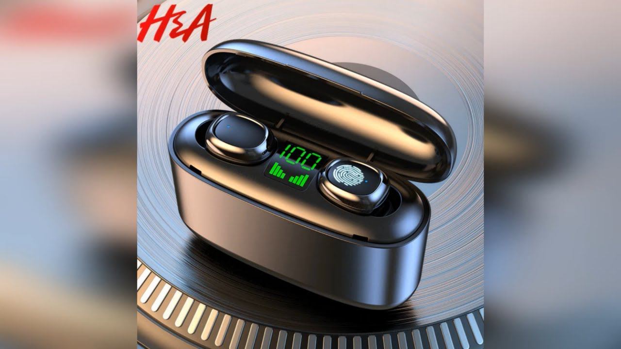 Беспроводные наушники стерео H & A Bluetooth V5.0 смотреть онлайн