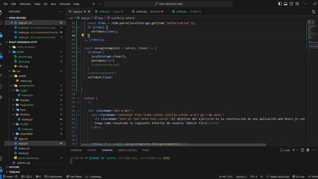 Fetching, HTTP requests, localstorage, auth-bearer con React #react #state #rendering #tailwindcss смотреть онлайн