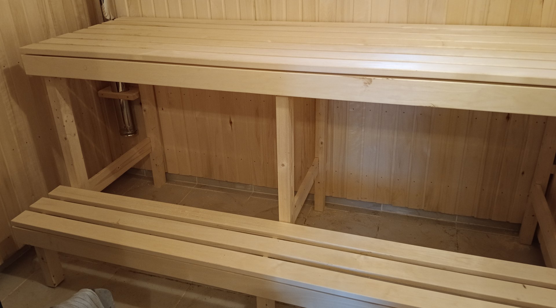 Изготовление полка в баню смотреть онлайн