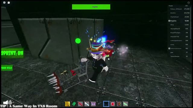 Survive In The Facility : How To Get TX8 & Modified Shopping Cart