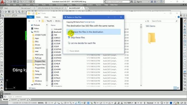 Khắc phục lỗi font CAD смотреть онлайн