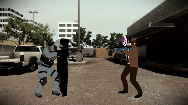 Payday 2 - Shields In A Nutshell, But You Have Explosives/Fire/Armor-Piercing/Skills смотреть онлайн