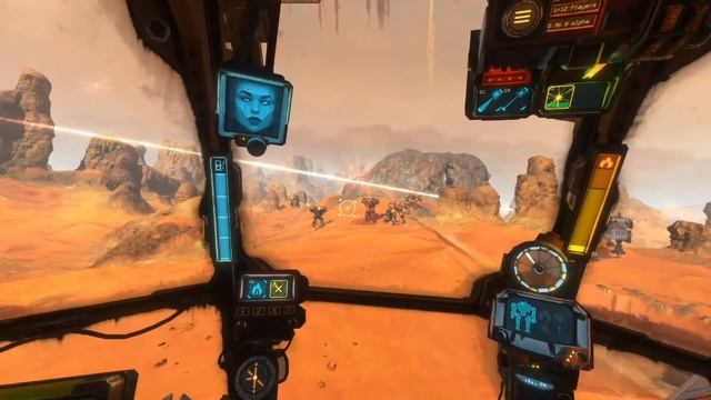 Vox Machinae VR Fixed Weapon Tutorial -- Skyjacker! смотреть онлайн