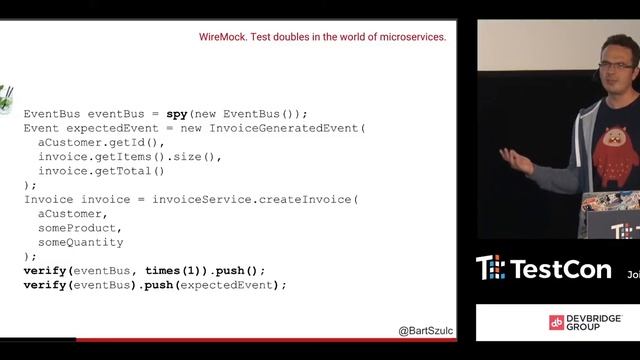 Doublers in Tests. Wiremock vs Mockito by Bartosz Szulc смотреть онлайн