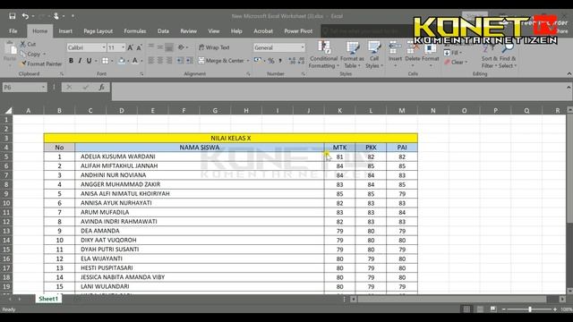 Making Headlines Unmoving in Excel #11 смотреть онлайн