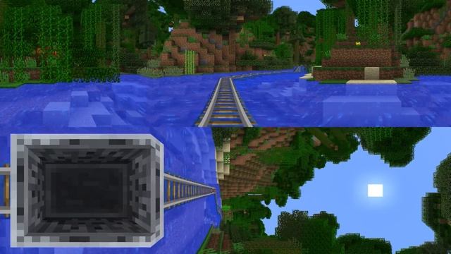 Minecraft [VR] 360° 4K 60 Fps - ROLLER COASTER | Jungle Rush смотреть онлайн