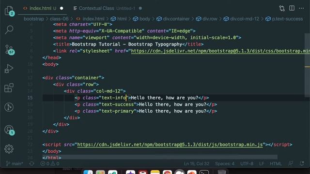 Bootstrap 5 Bangla Tutorial | Bootstrap Colors | Part-06 смотреть онлайн