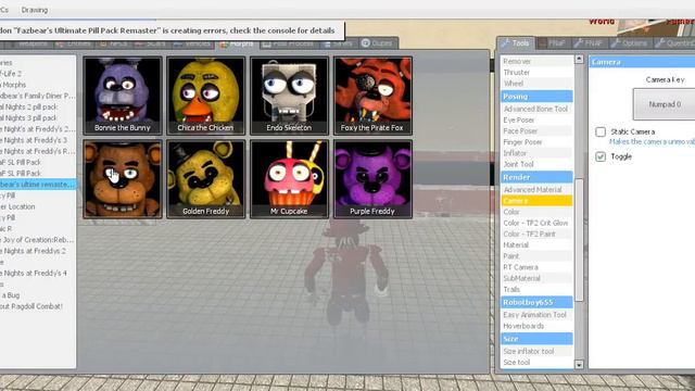 Fazbear's Ultimate Pill Pack Remaster Review!! | FNaF Gmod