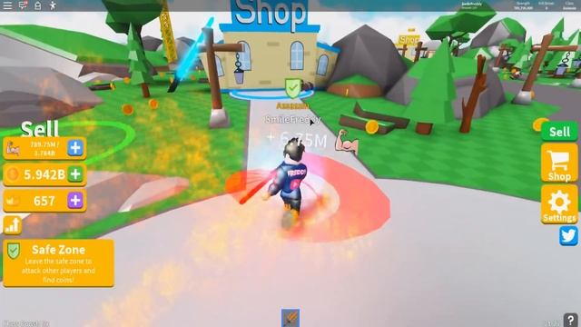 НУБИКИ УБИЛИ БОССА ЗА 2 СЕКУНДЫ!? НОВЫЙ Симулятор качка в Роблокс Смайл Фредди против Нубиков качко смотреть онлайн