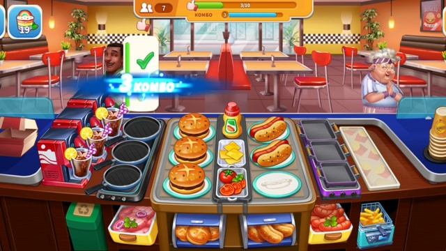 Французская кухня Cooking Frenzy Бургерная Уровень 118-1 смотреть онлайн
