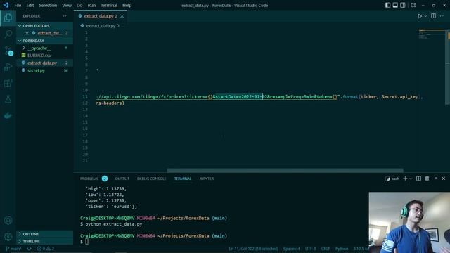How to Extract Forex Trading Data in Python смотреть онлайн