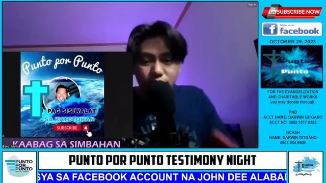 Punto por Punto Live - October 29, 2023 смотреть онлайн