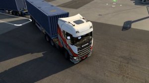 Euro Truck SImulator 2 Самая сложная парковка, двойной прицеп задом!!!