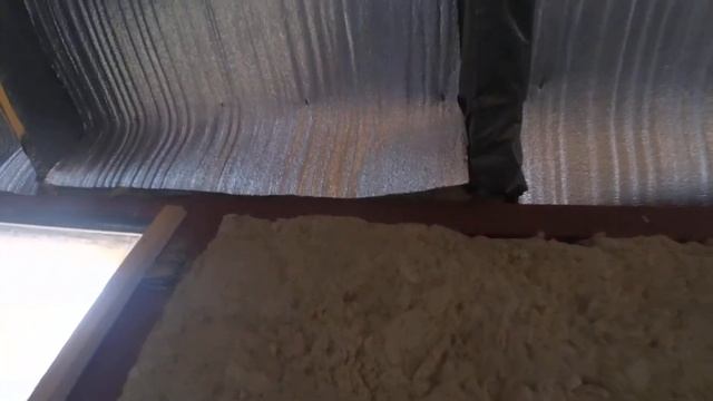 Делаем потолок в сарае. смотреть онлайн