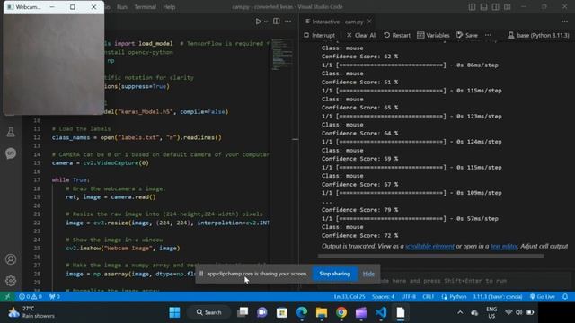 How to export a model from Google Teachable Machine in TensorFlow in Python смотреть онлайн