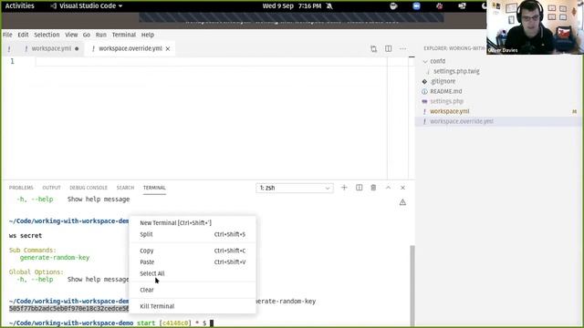 Working with workspaces - Oliver Davies - PHPSW: Lightning Talks, September 2020 смотреть онлайн