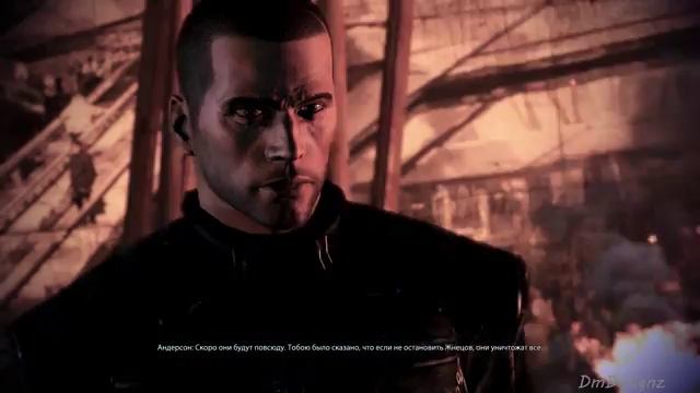 Прохождение Mass Effect 3 - 2 часть - Пробираемся к мосту смотреть онлайн