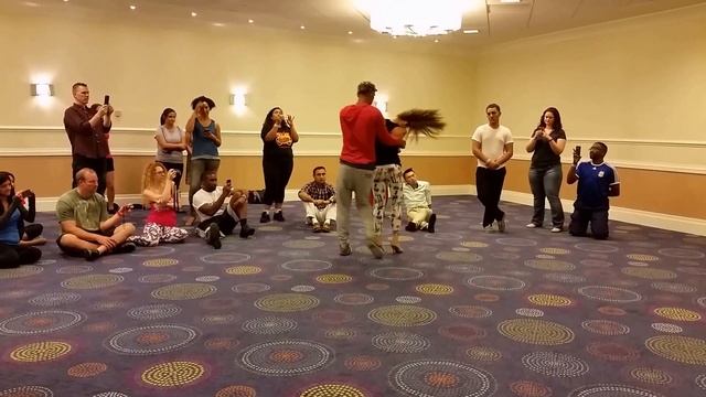 Kim and Kuna's Zouk Demo at the DC Bachata Congress 2014 смотреть онлайн