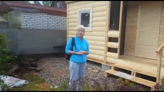 Бытовка - летняя кухня, лето, 2019г смотреть онлайн