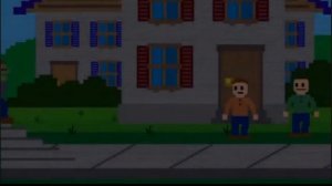 смерть Майкла Афтона в мини игре @фнаф @смертьМайклаАфтона