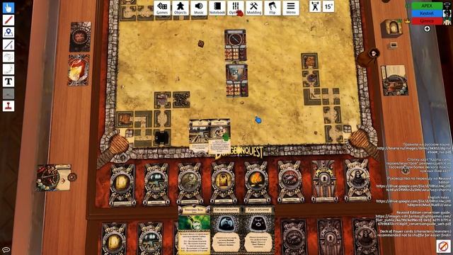 Неплохие деньги [DungeonQuest](Tabletop Simulator) смотреть онлайн