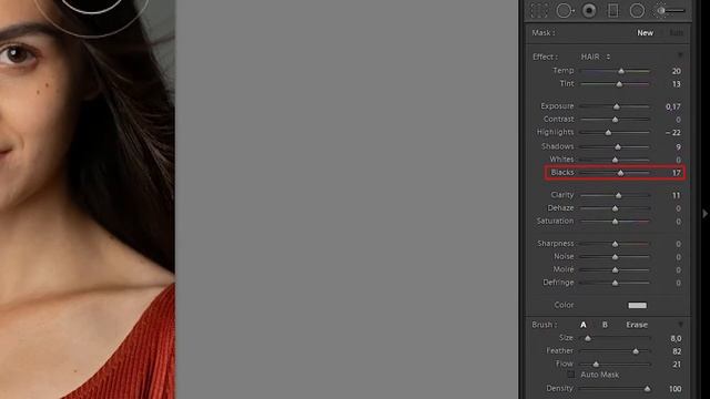 Быстрая ретушь фото в Лайтрум. Портреты. смотреть онлайн