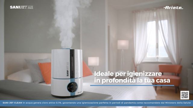 Sani-Jet Air - Atomizzatore Igienizzante - Ariete 2836 смотреть онлайн