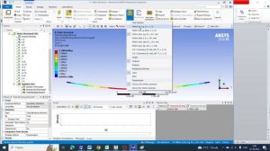 Расчет балки в ANSYS