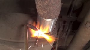 Ремонт фланцевых соединений на Nissan Tiida - Мир Глушителей