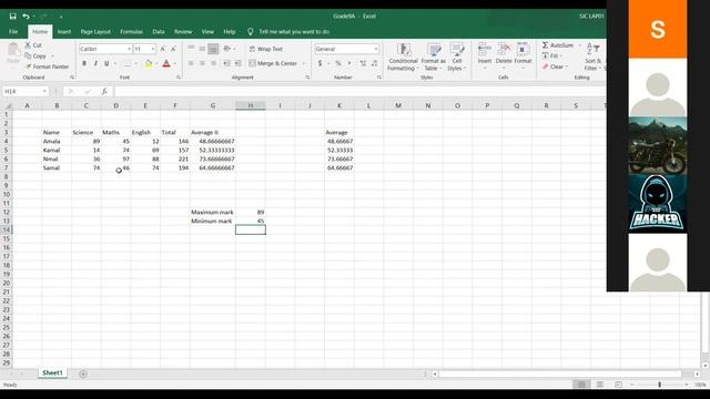 Grade 9 Ms Excel Part V смотреть онлайн