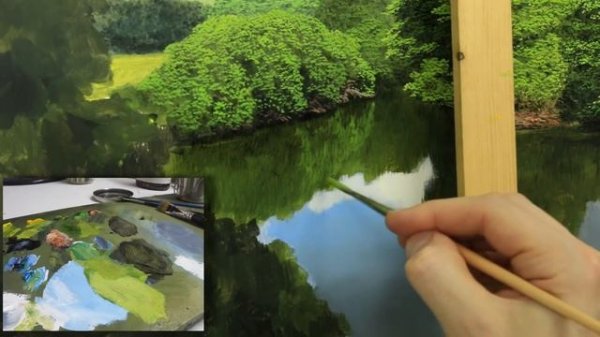 #87 How To Paint Reflections On Water | Oil Painting Tutorial