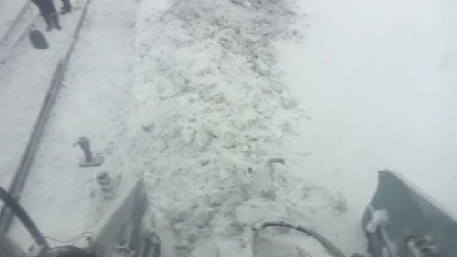 Как убирается снег на железной дороге смотреть онлайн