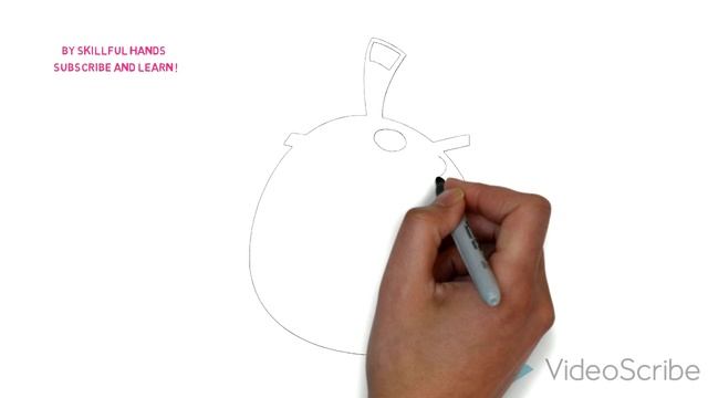 How to Draw a Bomb - Angry Birds / Как нарисовать птицу-бомбу смотреть онлайн