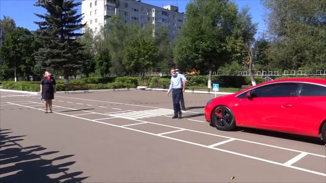 Практические занятия по ПДД в ДОЛ МИГ 15 смотреть онлайн